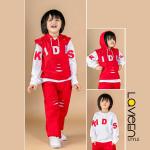 Boys Urban Rebel, 3-Piece Convertible Hoodie & Jogger Set cordset